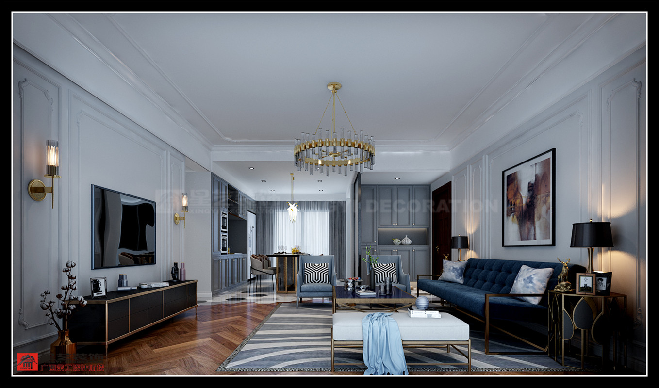 青秀區分局單位房140平裝修案例